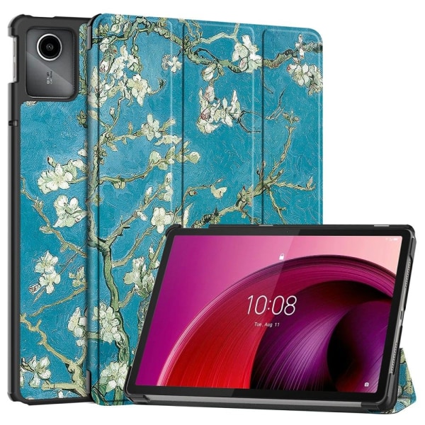 Til Lenovo Tab M11 Trifoldet Stativdæksel - Blossom Multicolor