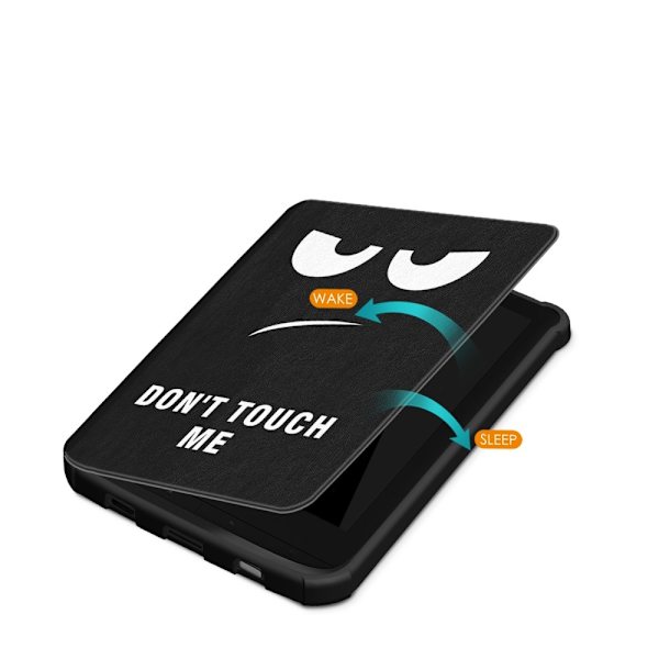 Kotelo PocketBook lukutabletille - Useita eri malleja - Don't Touch Me Black