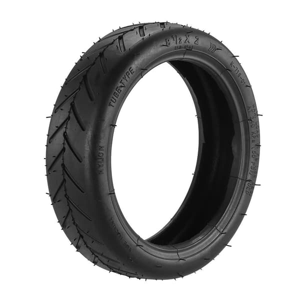 Reservedæk+rør til Xiaomi M365 elektrisk scooter, 2 - pak Black