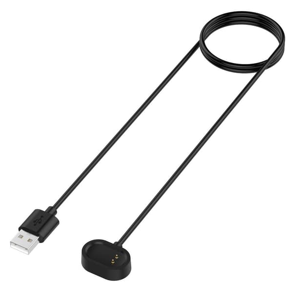 Realme Band 2 RMW2010 Magnetisk 5V USB Laddningskabel docka Svart