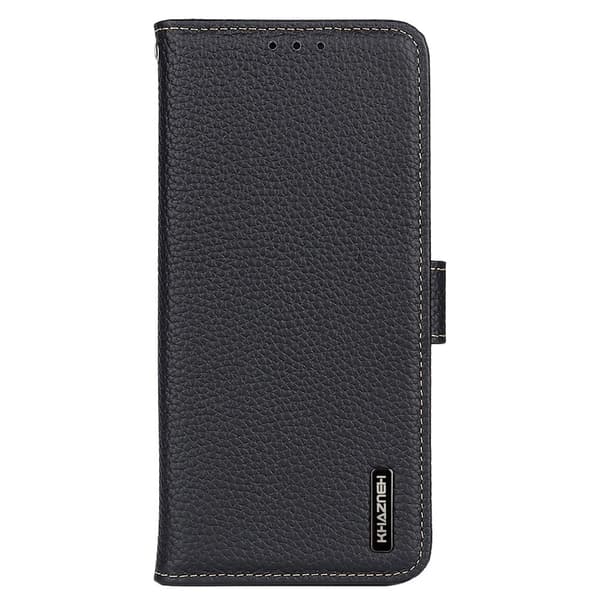 KHAZNEH Til Xiaomi 17T Pro Pungcover i Ægte Læder Black