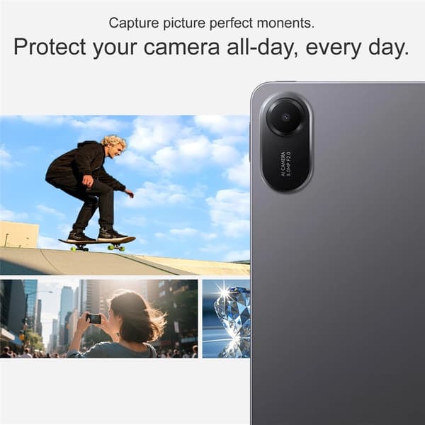 IMAK För Xiaomi Redmi Pad 2 Kameralins Skydd Härdat Glas Linsskydd Black