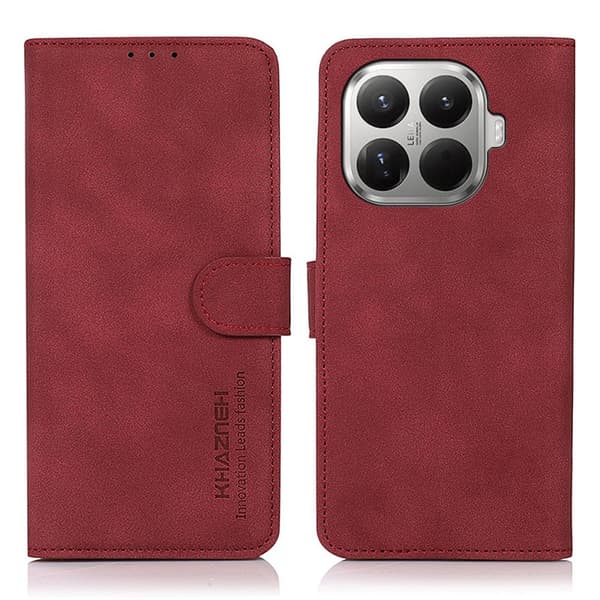 KHAZNEH Xiaomi 17T Pro Lompakkokotelo Red