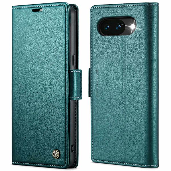 CASEME För Google Pixel 10a RFID Blockerande Plånboksfodral - Grön Grön