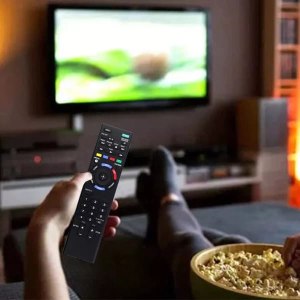 Fjärrkontroll Ersättning för RM-YD089 För Sony TV Svart