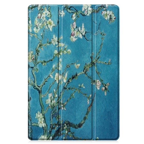 Slim Fit Cover Fodral Till Samsung Galaxy Tab S10+ (S10 Plus) - Blossom multifärg