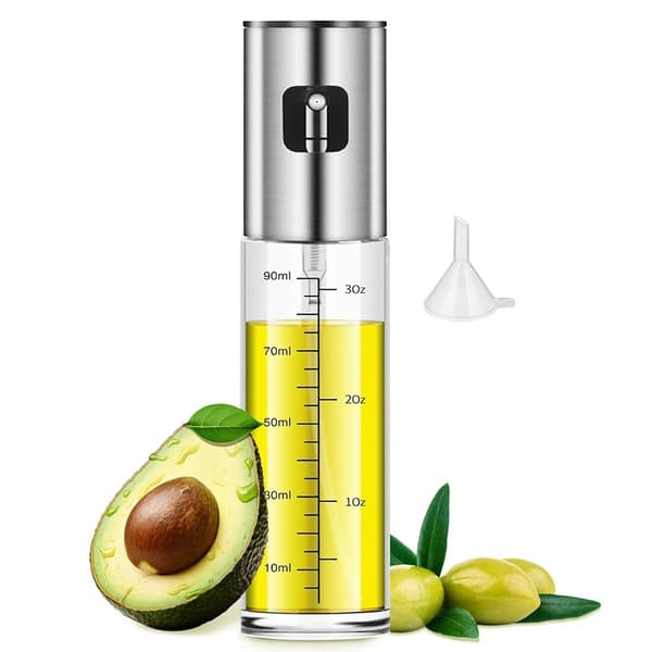 100ml Kök Matlagning Oljeflaska 100ml Sprayflaska olivolja vinäger sojasås Transparent