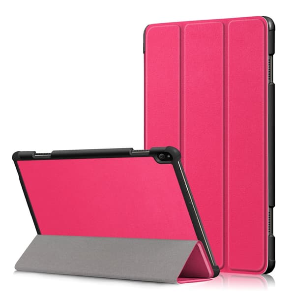 Trifoldbar Cover til Lenovo Tab P10 - Rosa Multicolor