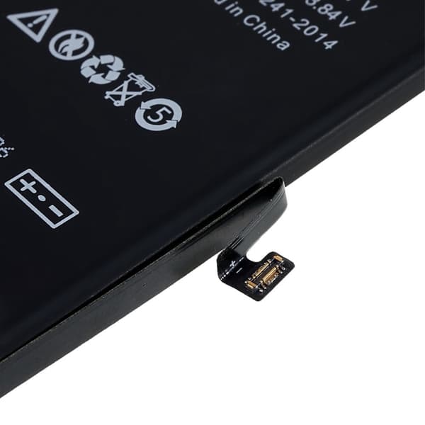 För iPhone 13 3.84V 3232mAh uppladdningsbart Li - Polymer batteri Svart