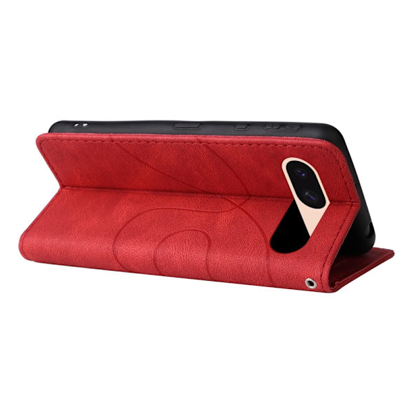 Til Google Pixel 8a KT-serie-1 dobbeltfarve Red