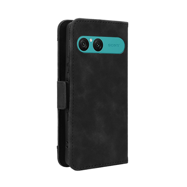 Wallet case Case Cover for Sony Xperia 10 VII Black