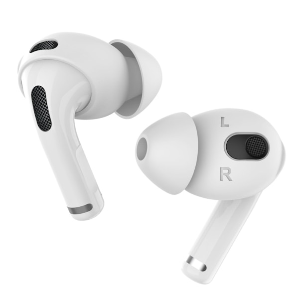 Til AirPods 3 støjreducerende ørepropper Silikonecover M White