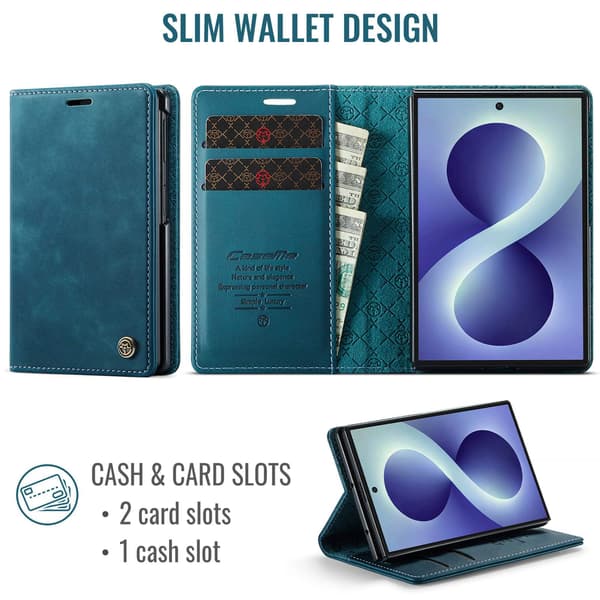 CASEME Telefonpungcover til Samsung Galaxy Z Fold8 Green