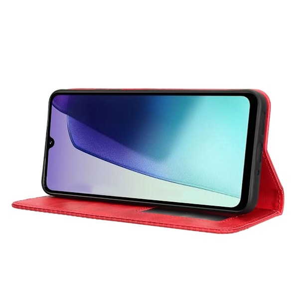 Til Xiaomi Redmi 14C Pung Stand Flip Telefonetui Red