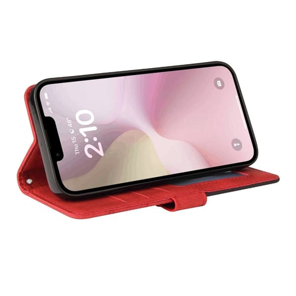Til iPhone 17e / 16e KT-serie-1 dobbeltfarve Red