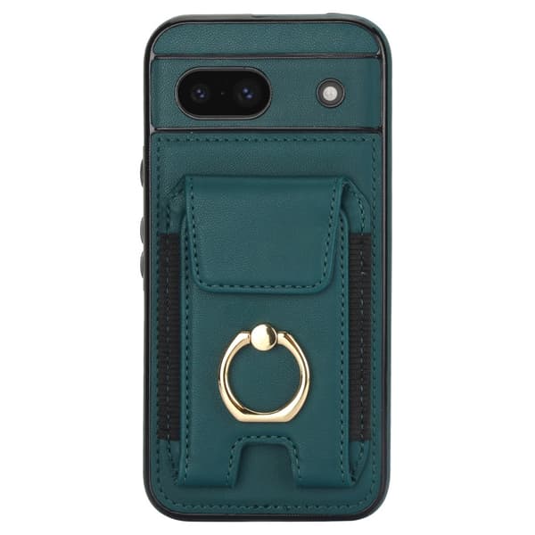 Kickstand-etui for Google Pixel 8a med kortspor Green