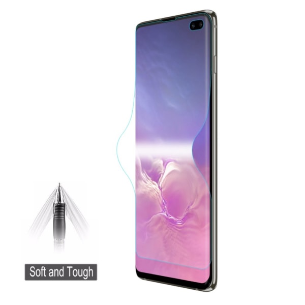 Samsung Galaxy S10 Plus HAT PRINCE Full Size Screen Protector Transparent