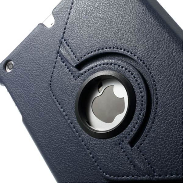 360 Rotasjonstaske Ipad Mini 1/2/3 Mørkeblå Blue