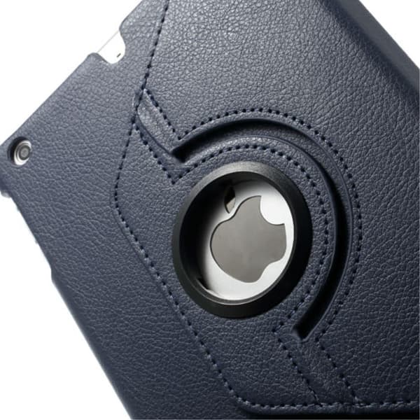 Ipad Mini 1/2/3 360 Rotation Stand Suojakuori Kansi - Darkblue Blue
