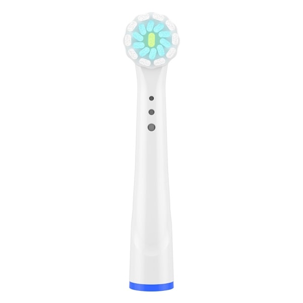 2x4 tandbørstehoveder til Braun Oral - B til følsomt tandkød White