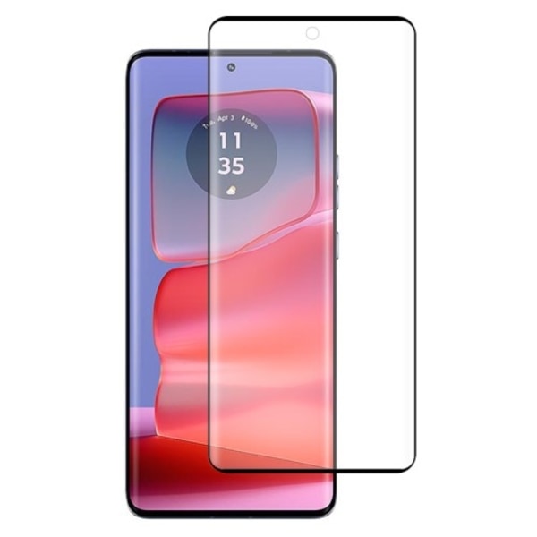 För Motorola Edge 50 Pro / Edge 50 Heltäckande Skärmskydd av Härdat Glas Transparent