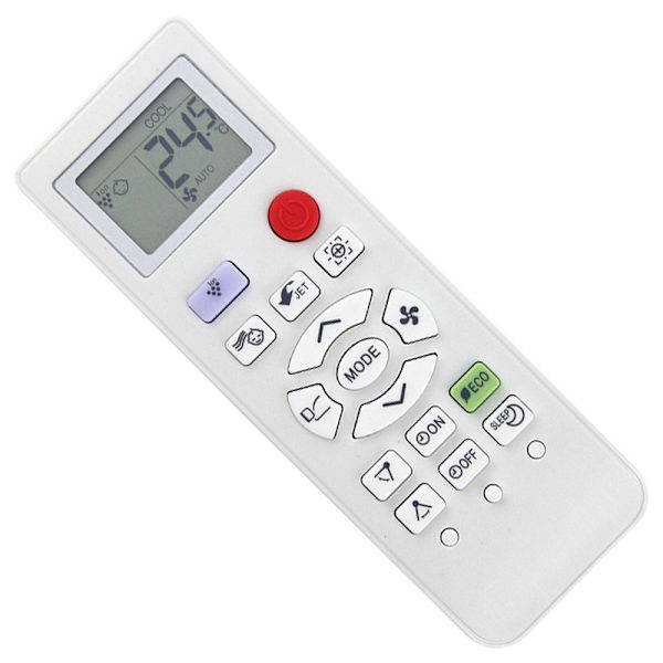 Erstatning fjernkontroll for CRMC-A936JBEZ for Sharp klimaanlegg White