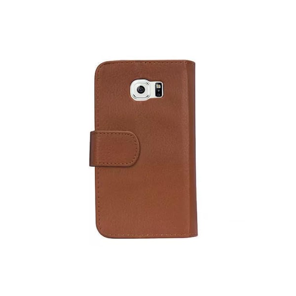 Samsung Galaxy S8 Wallet-etui med 6 kortpladser Brun Brown