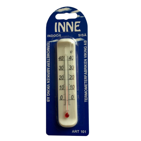 TERMOMETERFABRIKEN Termometer Klassisk Inne White