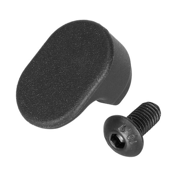 Skootteriin Xiaomi 4 Pro / 4 Lite takalokasuojan ABS ripustuskoukku Black