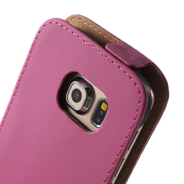 Samsung Galaxy S6 Edge Flipp fodral ROSE