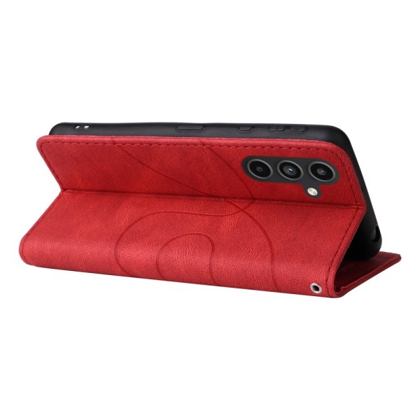 Til Samsung Galaxy A15 KT-serie-1 dobbeltfarve Red