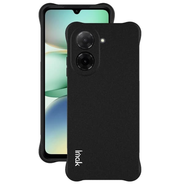 IMAK For Redmi A5 4G Deksel TPU-telefonbeskyttelse Airbag-støtsikker Matte Black Black