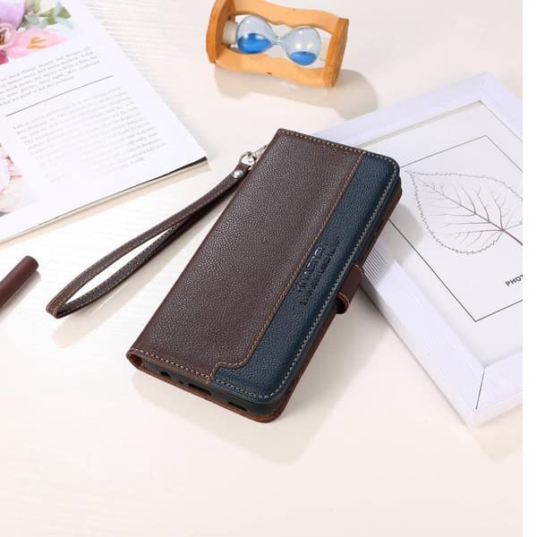 KHAZNEH telefoncover til Xiaomi 13 - brun/blå Brown