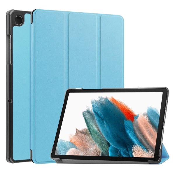 Kolminkertainen telinekotelo Samsung Galaxy Tab A9 8.7" Light blue