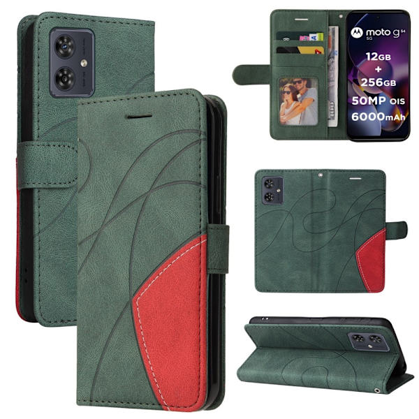 For Motorola Moto G54 KT Series-1 To-fargets Green