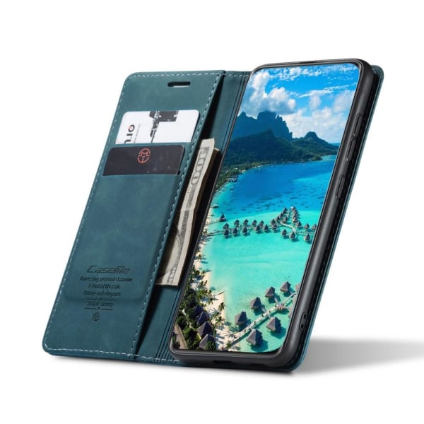 CASE Retro -lompakkokotelo Xiaomi Mi 11 -puhelimelle - Sininen Blue