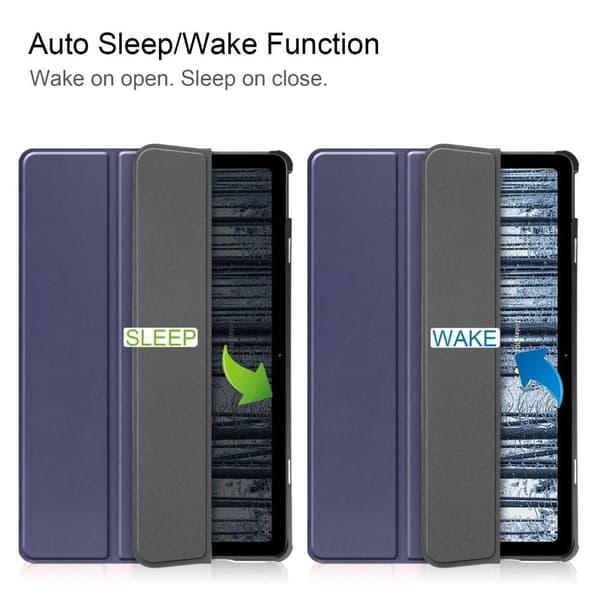 Nokia T21 Tri - fold Stand Wake/Sleep Cover Tablet - etui - Blå Blue