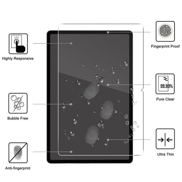 Skærmbeskyttelse Hærdet glas til Samsung Galaxy Tab S12+ Transparent