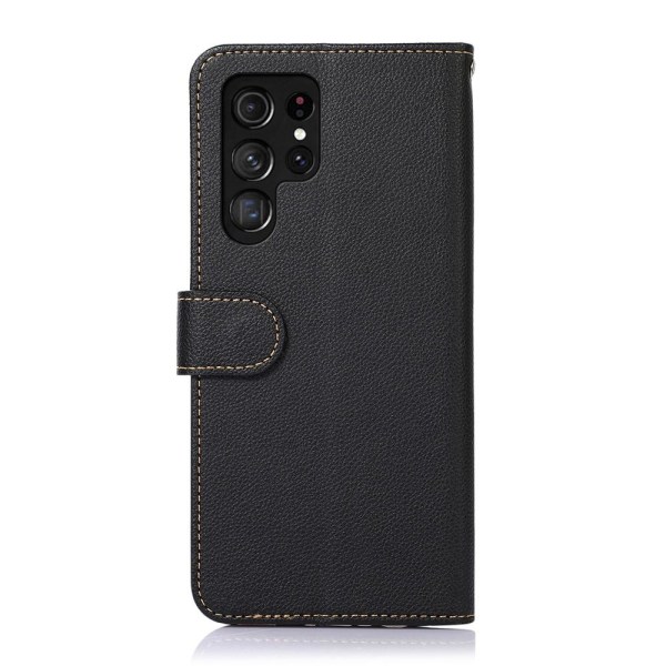 KHAZNEH puhelimen kansi Samsung Galaxy S22 Ultra - musta Black