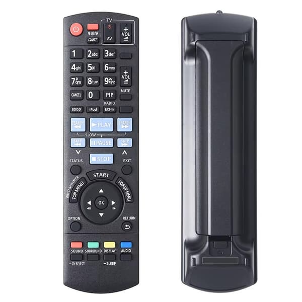 Fjärrkontroll Ersättning för N2QAKB000090 För Panasonic Audio Player Svart