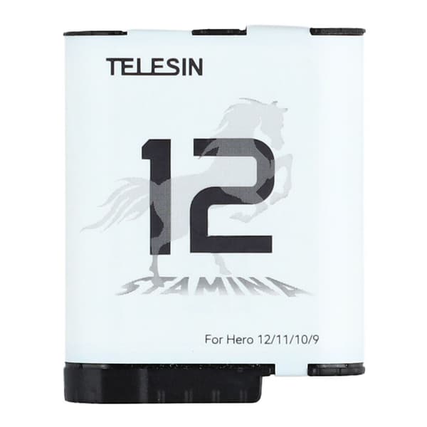 Batteri for GoPro Hero 12 3.85V 1720mAh GP-HPB-012 Black