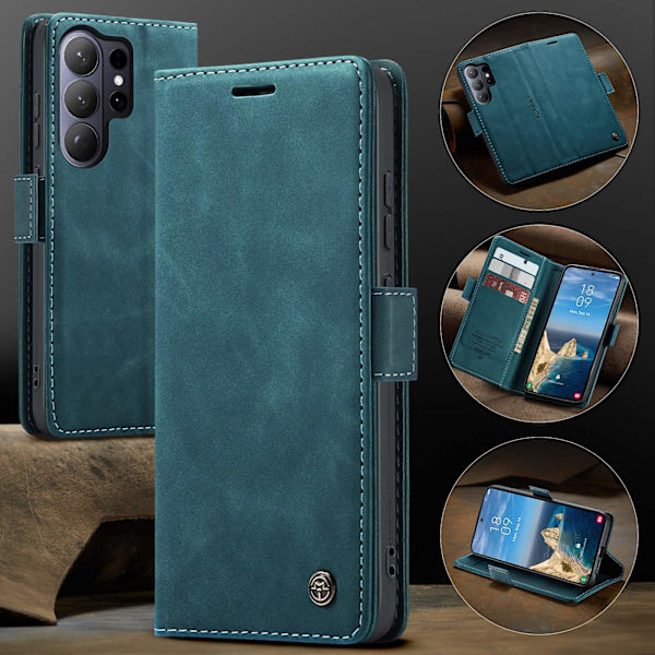 CASEME Plånboksfodral Samsung Galaxy S26 Ultra - Blå Blå