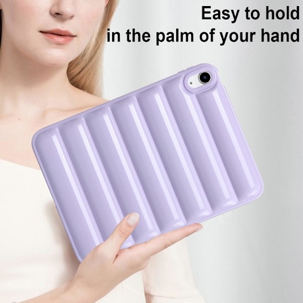 Til iPad 10.9 (2022) Candy Color TPU-cover Purple