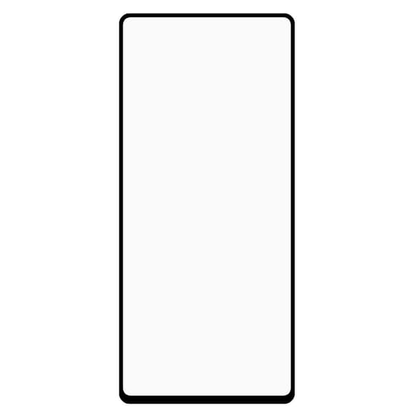 Til Google Pixel 6a hærdet glas skærmbeskytter fuld dækning Transparent