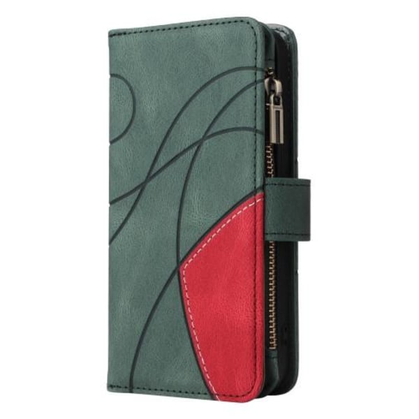KS Plånboksfodral till Samsung Galaxy S23 - Grön/Röd Grön