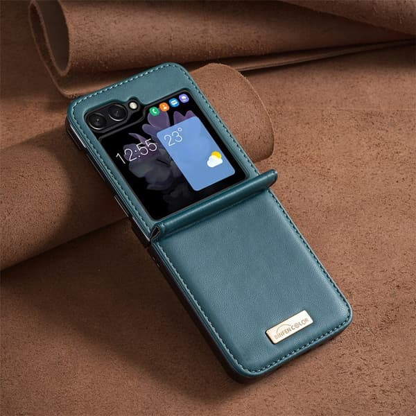 BINFEN COLOR Støtsikkert telefondeksel til Samsung Galaxy Z Flip8 Green