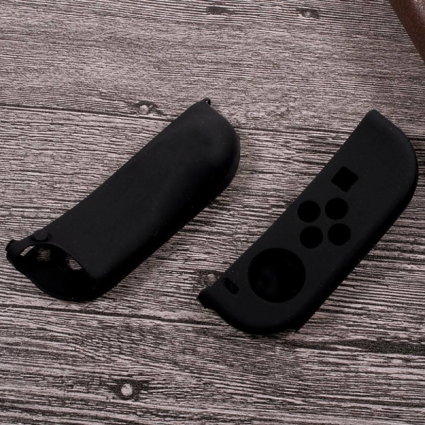 Blødt silikonetui kompatibelt med Nintendo Switch - Sort Black