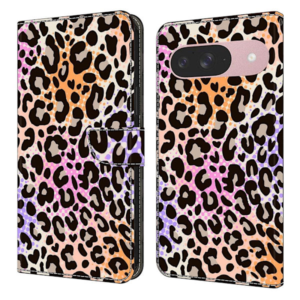 For Google Pixel 10 Pro / 10 / 9 Pro / 9 Wallet Case Pattern Printing PU Leather Flip Stand Phone Cover Multicolor