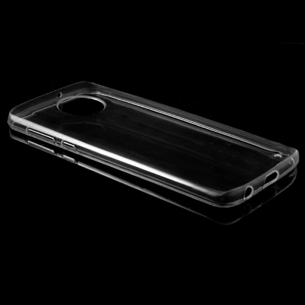 Crystal Clear TPU Case Cover for Motorola Moto G6 Plus Transparent
