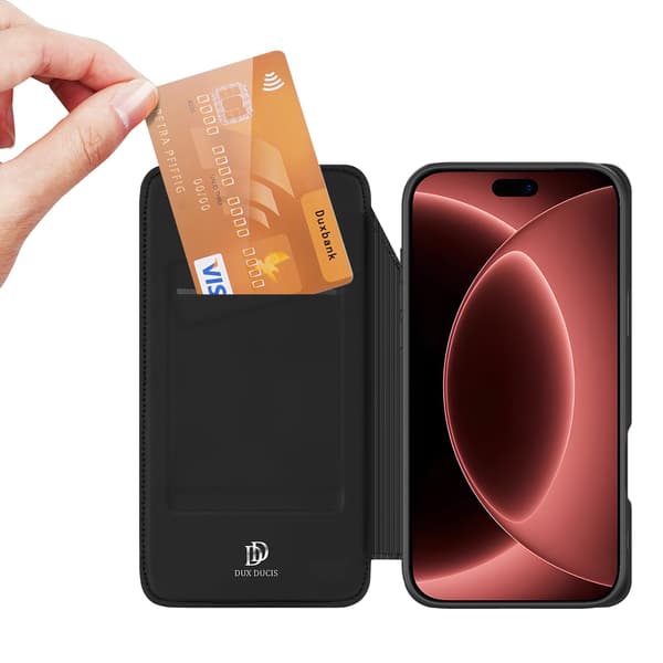 DUX DUCIS Telefonfodral med stöd till iPhone 18 Pro / 17 Pro Svart
